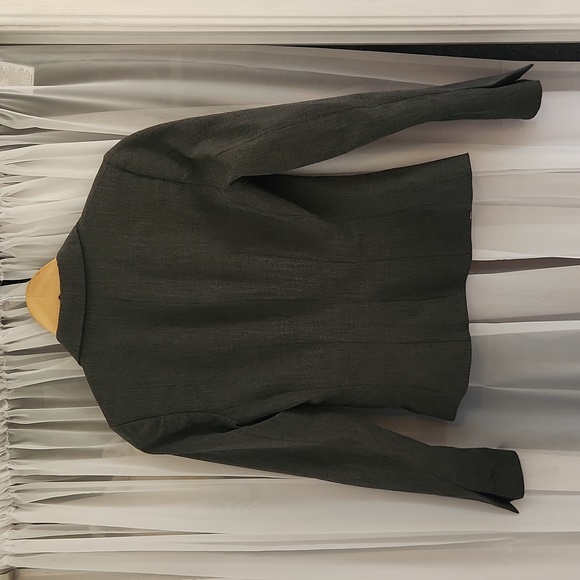 H&M charcoal gray blazer, women's 4 - Picture 2 of 4